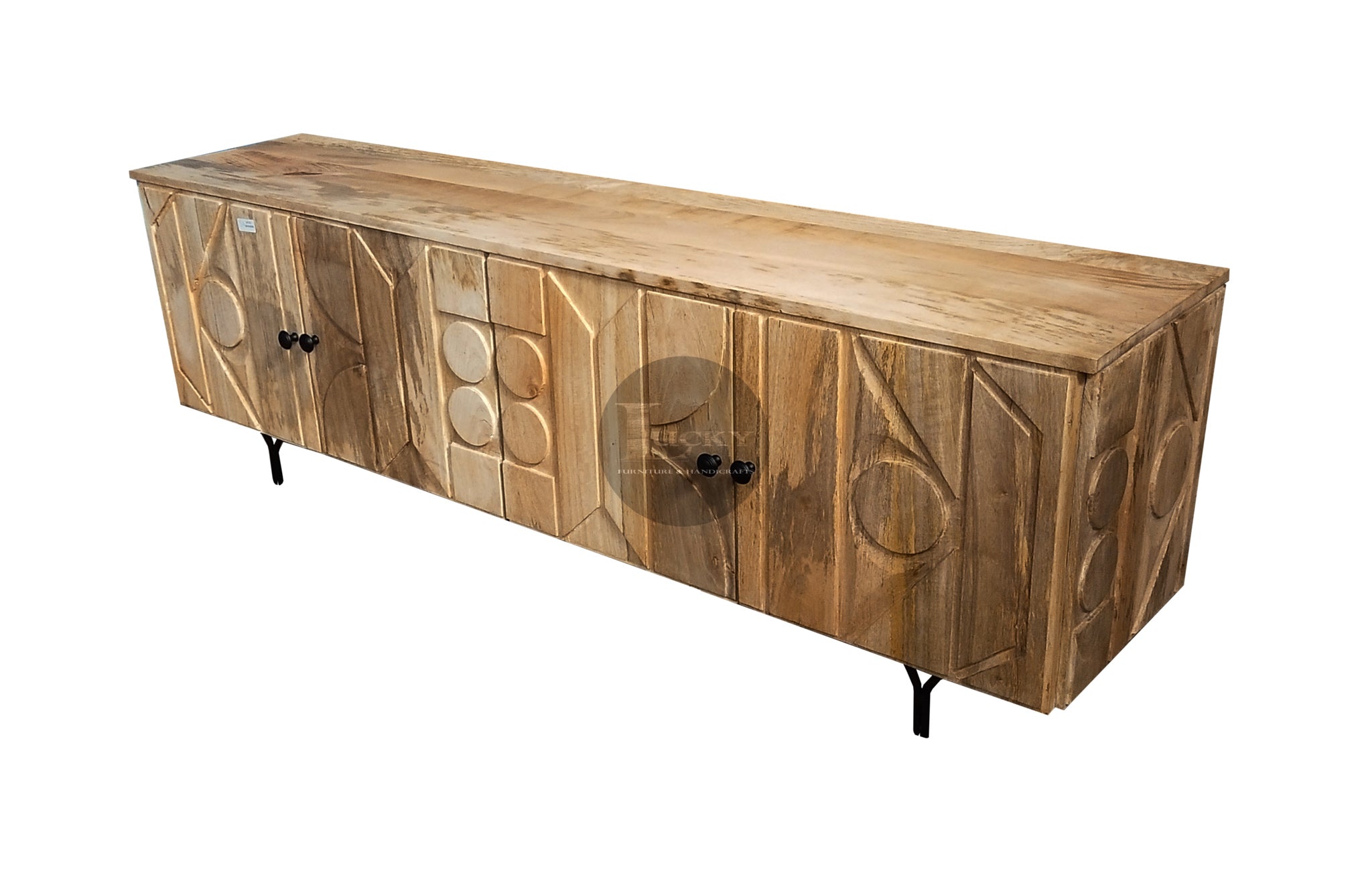 Geometric Design Tv Stand.