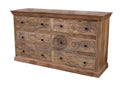 Carved Mango Wood XL drawchest.