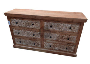 Xylo 6 draw chest of drawers.