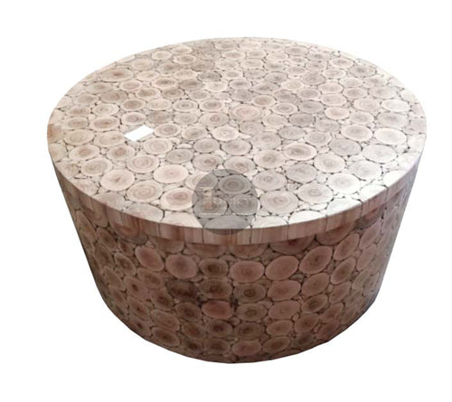 Acacia Xylo Round Coffee Table.