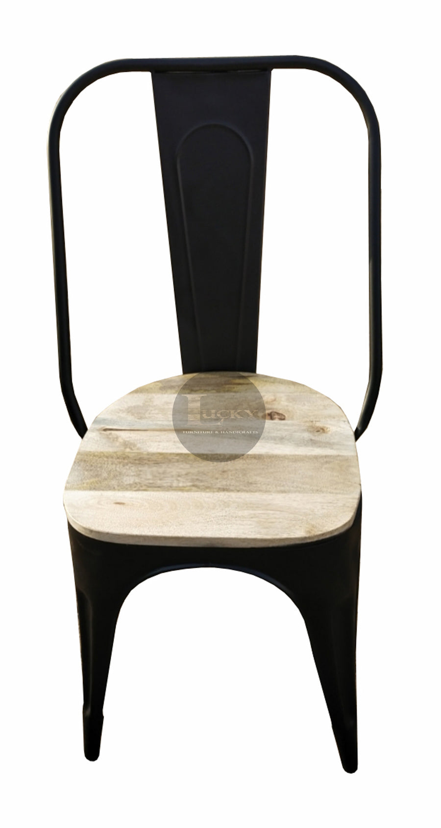 Mango Wood Metal Chair.