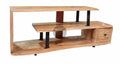 Live Edge Acacia Wood Tv Stand 1 draw.