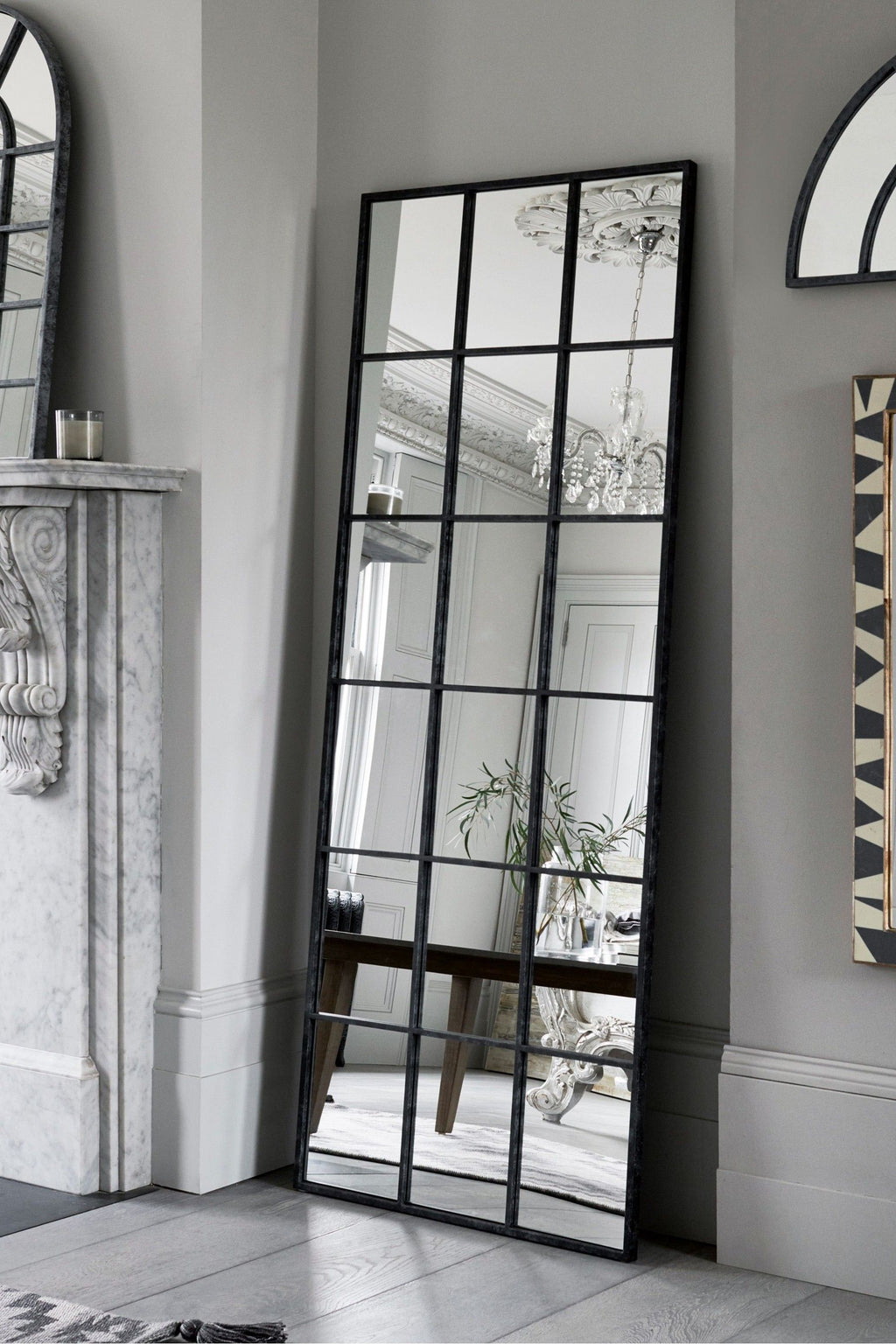 SIDERO Sectional Mirror Frame | Lucky Furniture & Handicrafts.