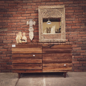 Rustic Teak wood drawchest | Lucky Furniture & Handicrafts.