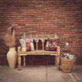 Motif Carved bench | Lucky Furniture & Handicrafts.