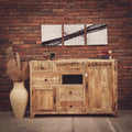 Fusion sideboard mango wood | Lucky Furniture & Handicrafts.