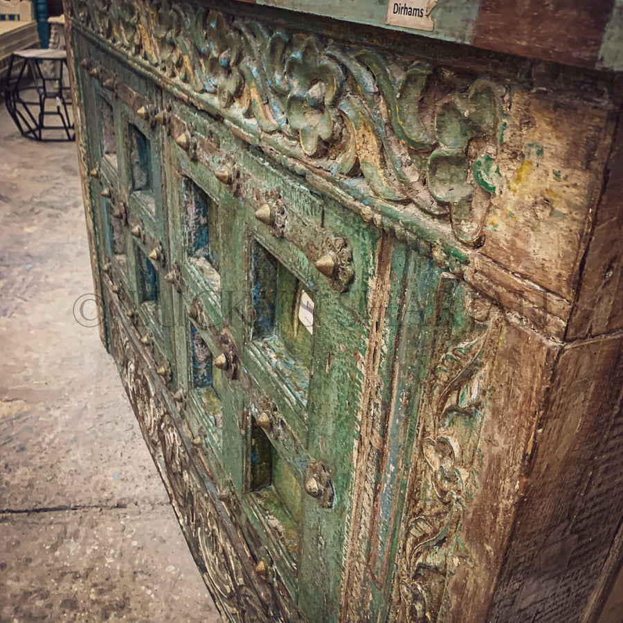 Antique door inlay console | Lucky Furniture & Handicrafts.