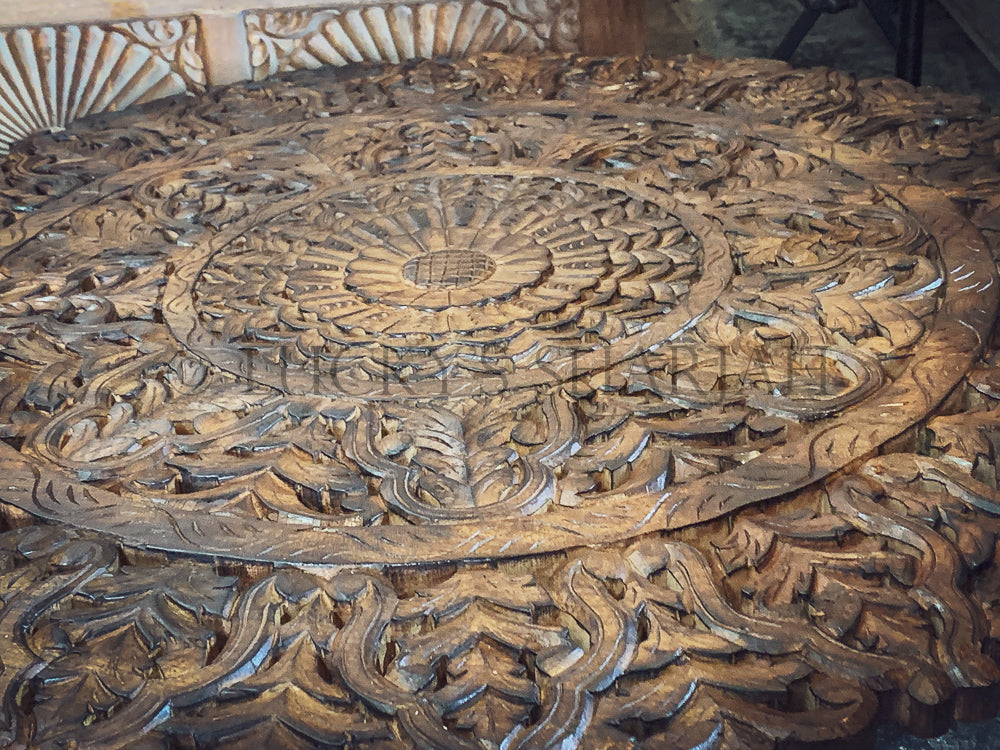 Carved Panel coffee table | Lucky Furniture & Handicrafts.