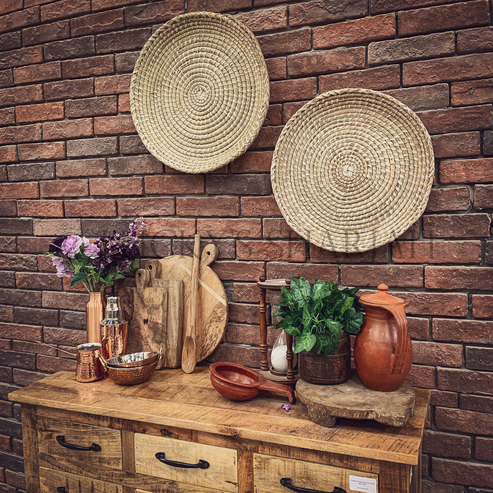 Multidraw mango wood barnstyle console | Lucky Furniture & Handicrafts.