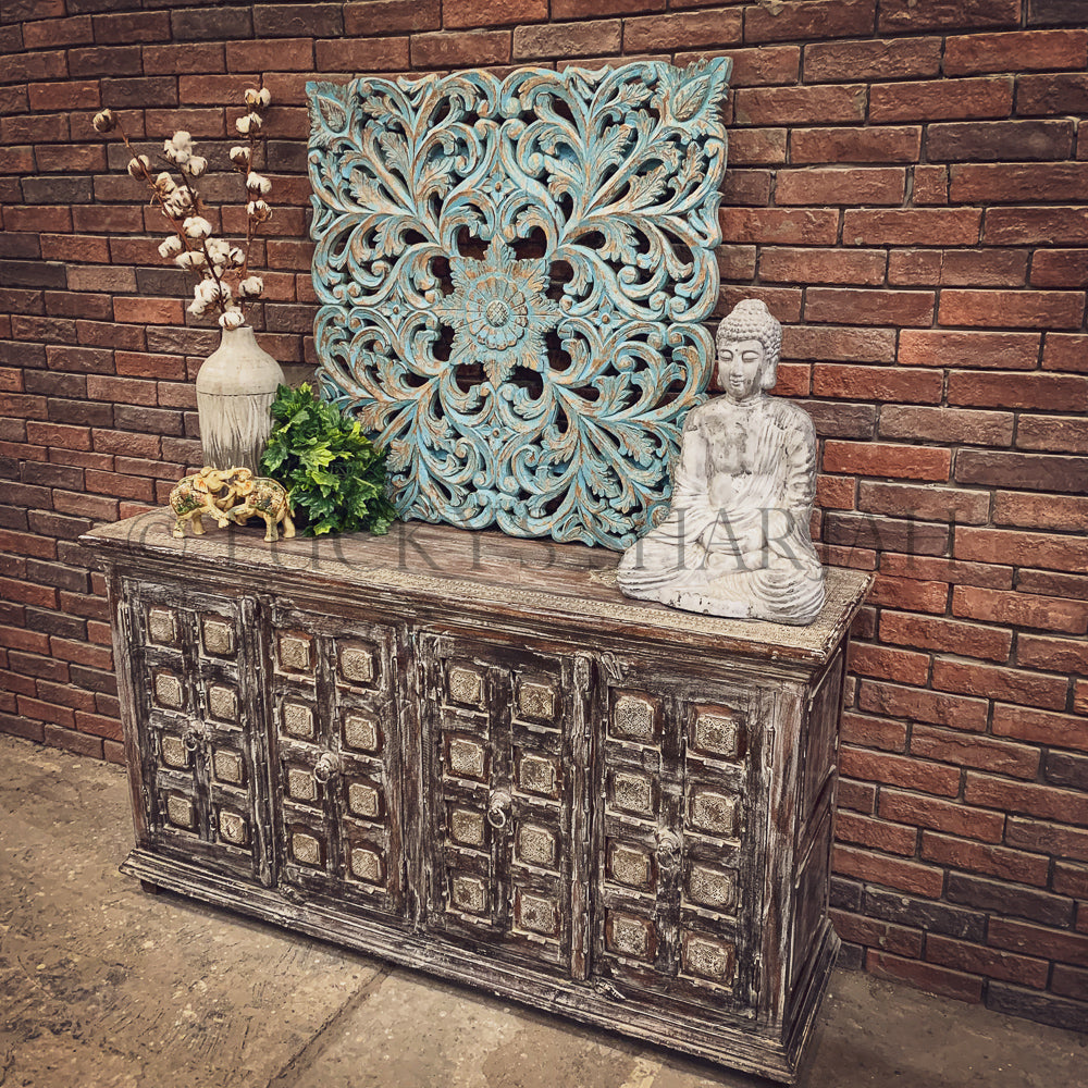 Greywash Blocks sideboard | Lucky Furniture & Handicrafts.