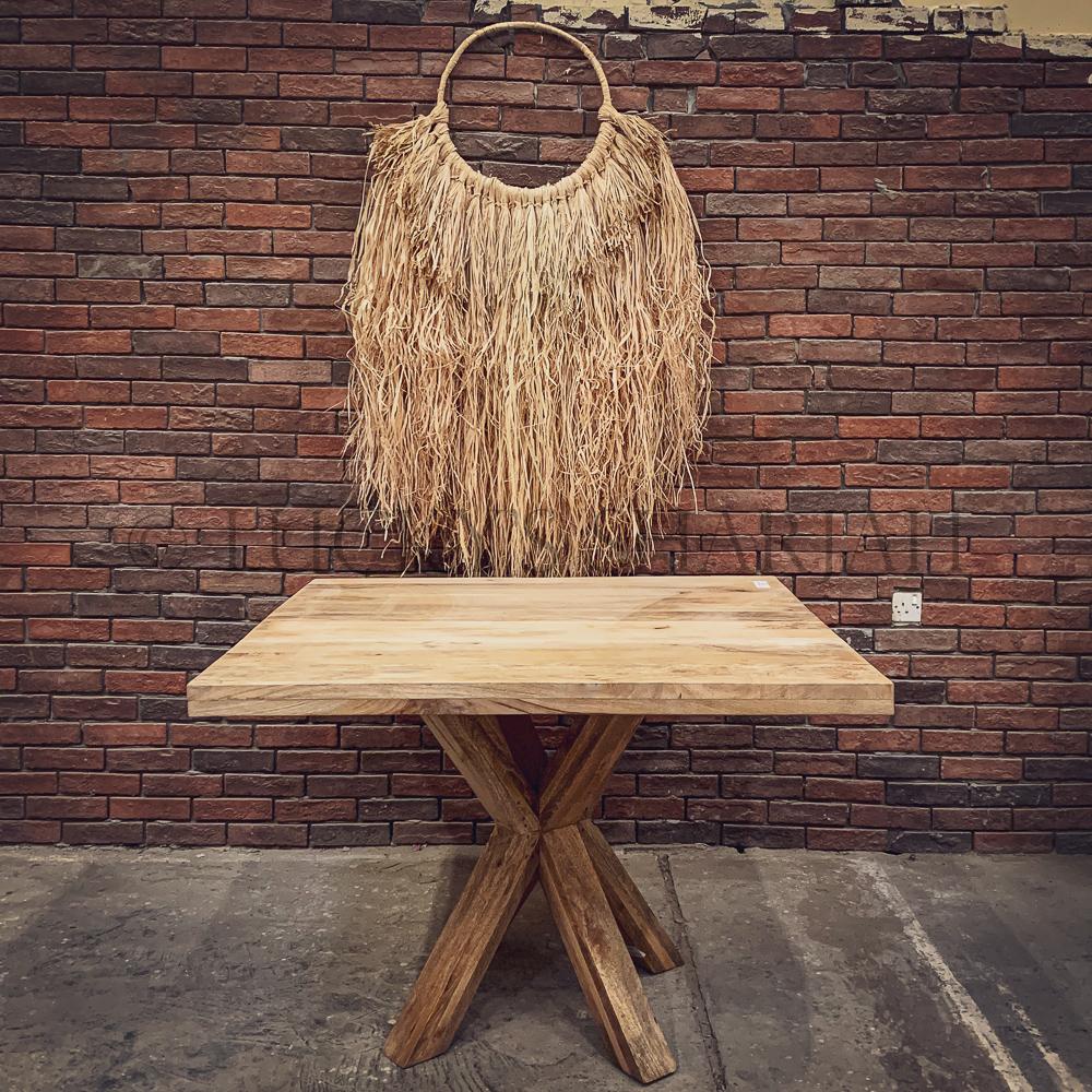 Square Dining Table Mango wood | Lucky Furniture & Handicrafts.
