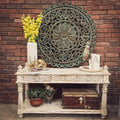 Whitewash Console | Lucky Furniture & Handicrafts.