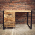 Industrial 3 Draw desk | Lucky Furniture & Handicrafts.
