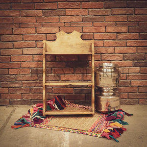 Mango wood wall shelf | Lucky Furniture & Handicrafts.
