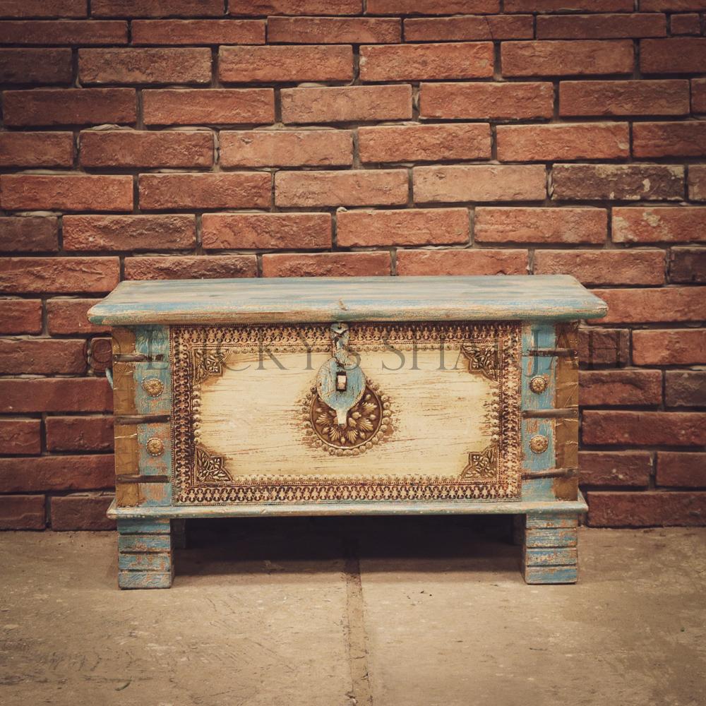 Brass inlay multi color box | Lucky Furniture & Handicrafts.
