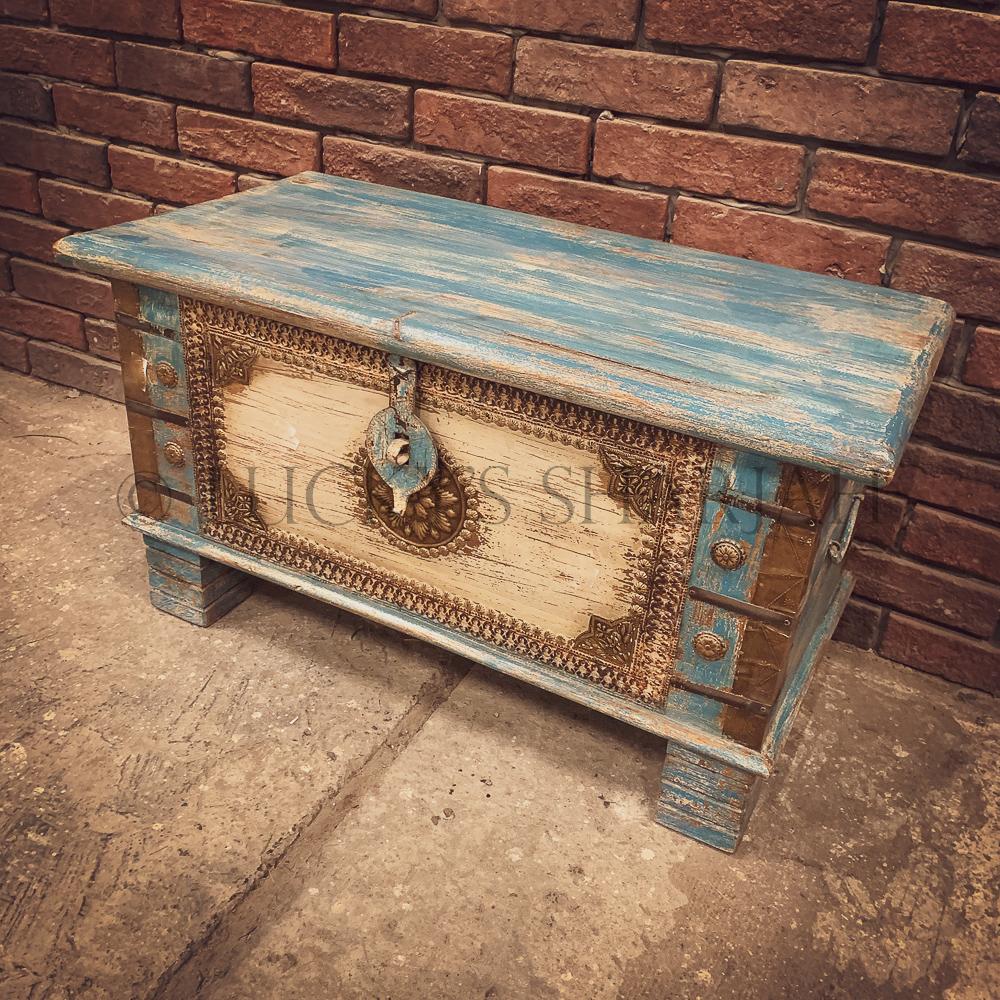 Brass inlay multi color box | Lucky Furniture & Handicrafts.