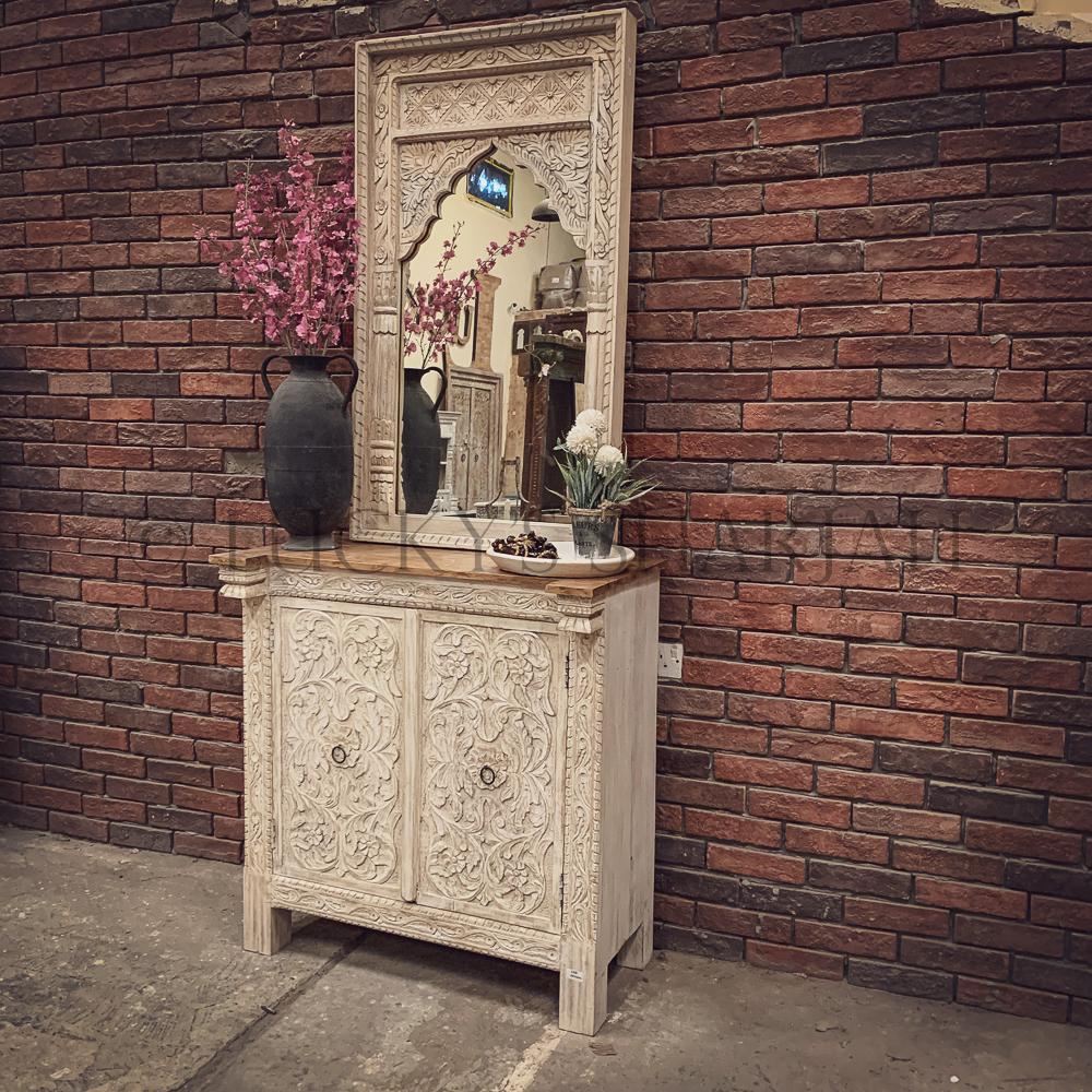 Carved boho sideboard | Lucky Furniture & Handicrafts.