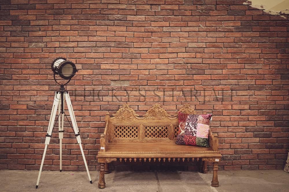 Intricate Carved Bench | Lucky Furniture & Handicrafts.