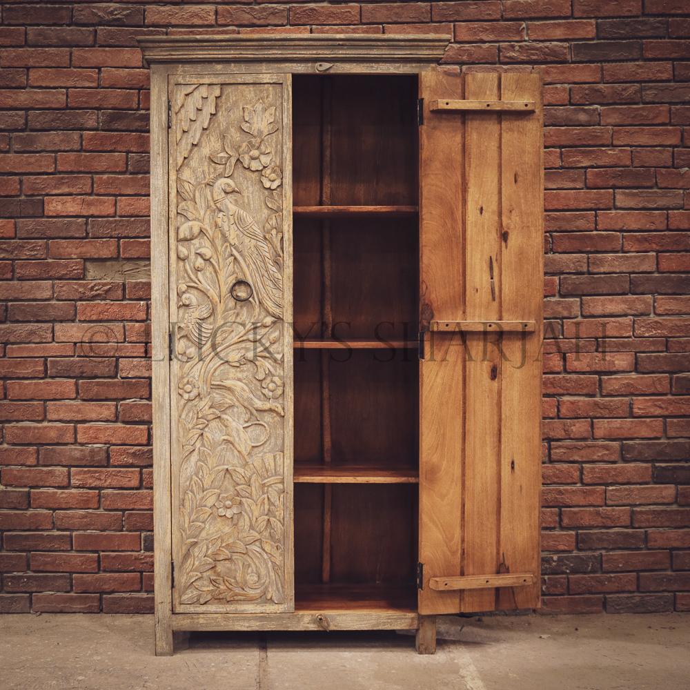 Carved Cabinet Intricate Carved | Lucky Furniture & Handicrafts.