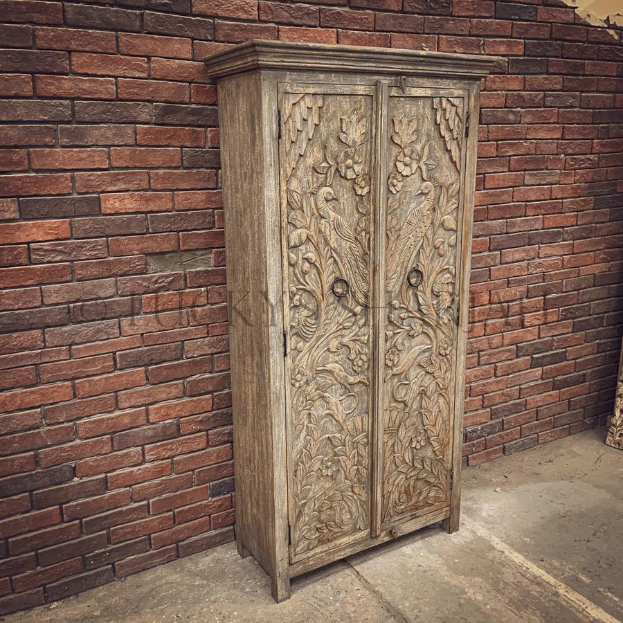 Carved Cabinet Intricate Carved | Lucky Furniture & Handicrafts.