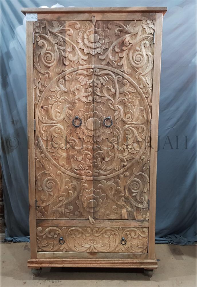 Carved Wardrobe | Lucky Furniture & Handicrafts.