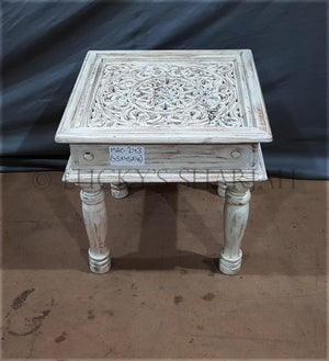 Carved Sidetable | Lucky Furniture & Handicrafts.