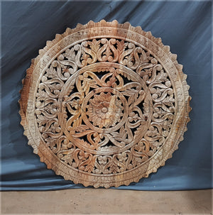 Round Carved Panel | Lucky Furniture & Handicrafts.