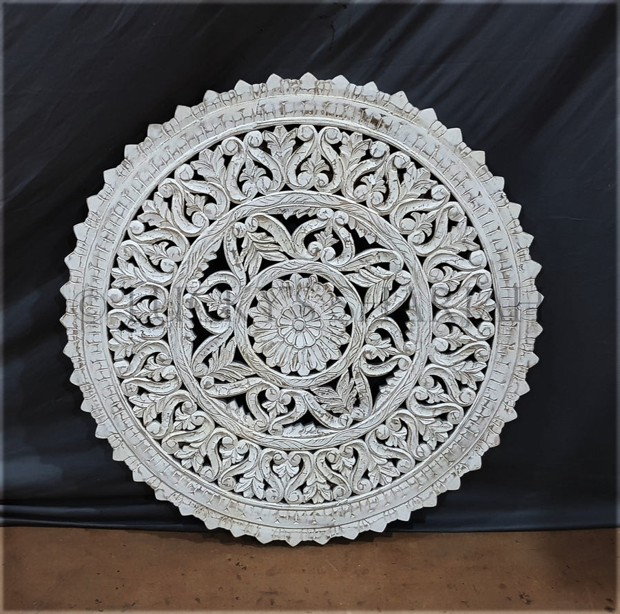 Round Carved Panel | Lucky Furniture & Handicrafts.
