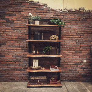 Live Edge Floating Bookshelf | Lucky Furniture & Handicrafts.