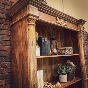 Imperial Carved Classic Bookshelf | Lucky Furniture & Handicrafts.