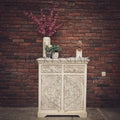 Love Collection Carved sideboard 2 draw 2 door | Lucky Furniture & Handicrafts.