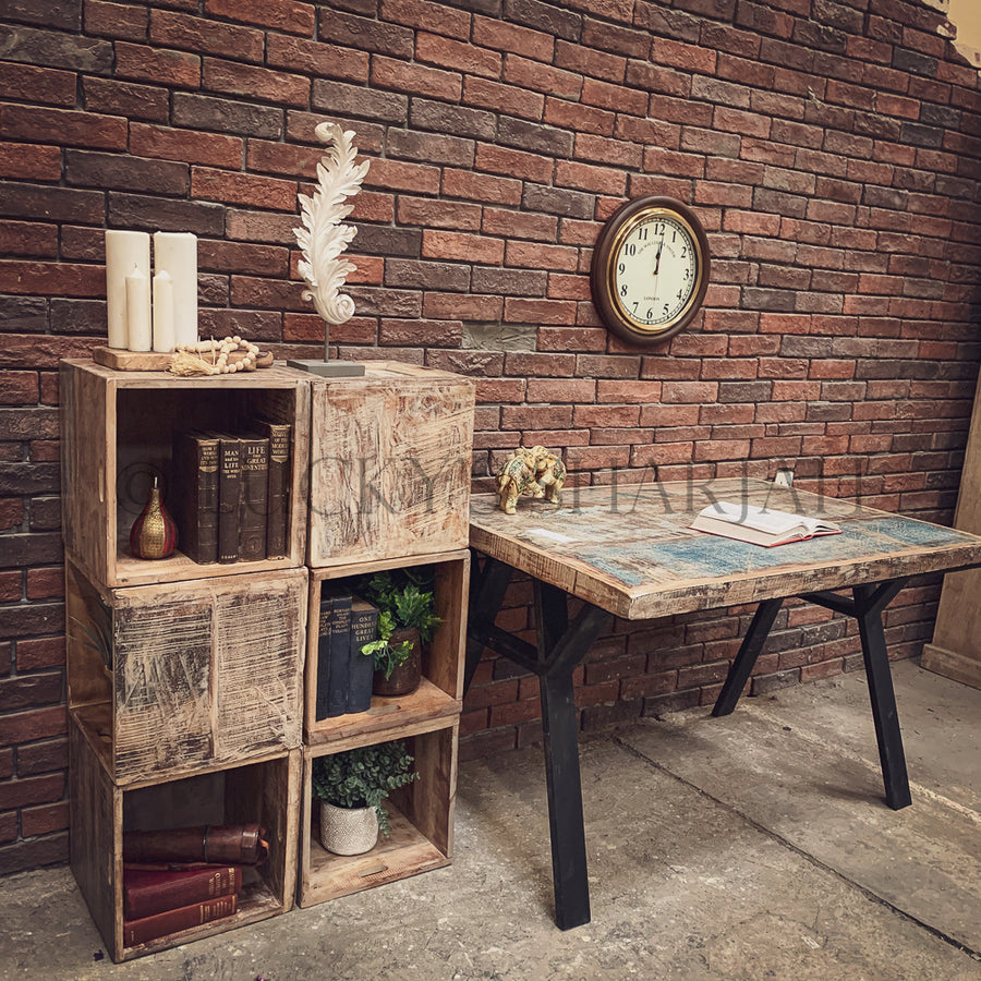 Recycle Design Desk | Lucky Furniture & Handicrafts.