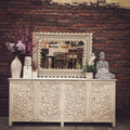 Carved Sideboard 4 door | Lucky Furniture & Handicrafts.