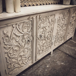 Carved Sideboard 4 door | Lucky Furniture & Handicrafts.