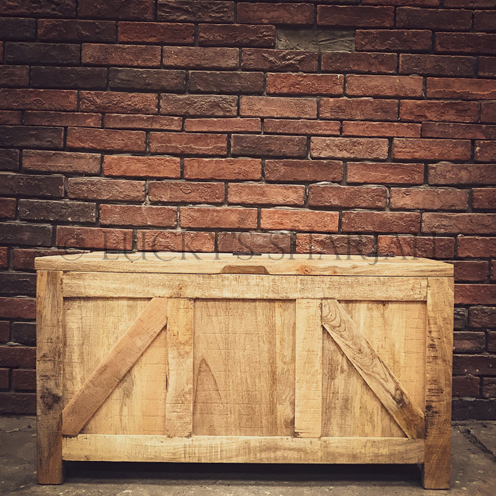 Mango wood sectional box trunk | Lucky Furniture & Handicrafts.