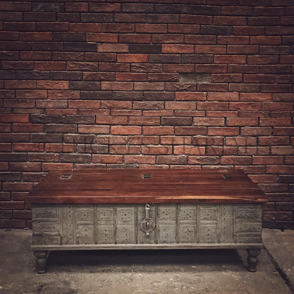 Boho vintage trunk box | Lucky Furniture & Handicrafts.