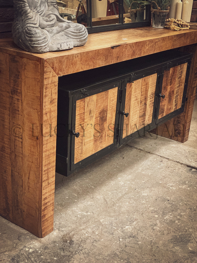 Floating Cubes Console | Lucky Furniture & Handicrafts.