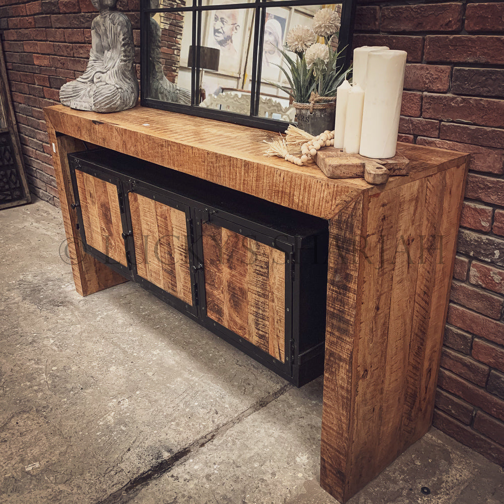 Floating Cubes Console | Lucky Furniture & Handicrafts.