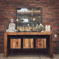 Floating Cubes Console | Lucky Furniture & Handicrafts.