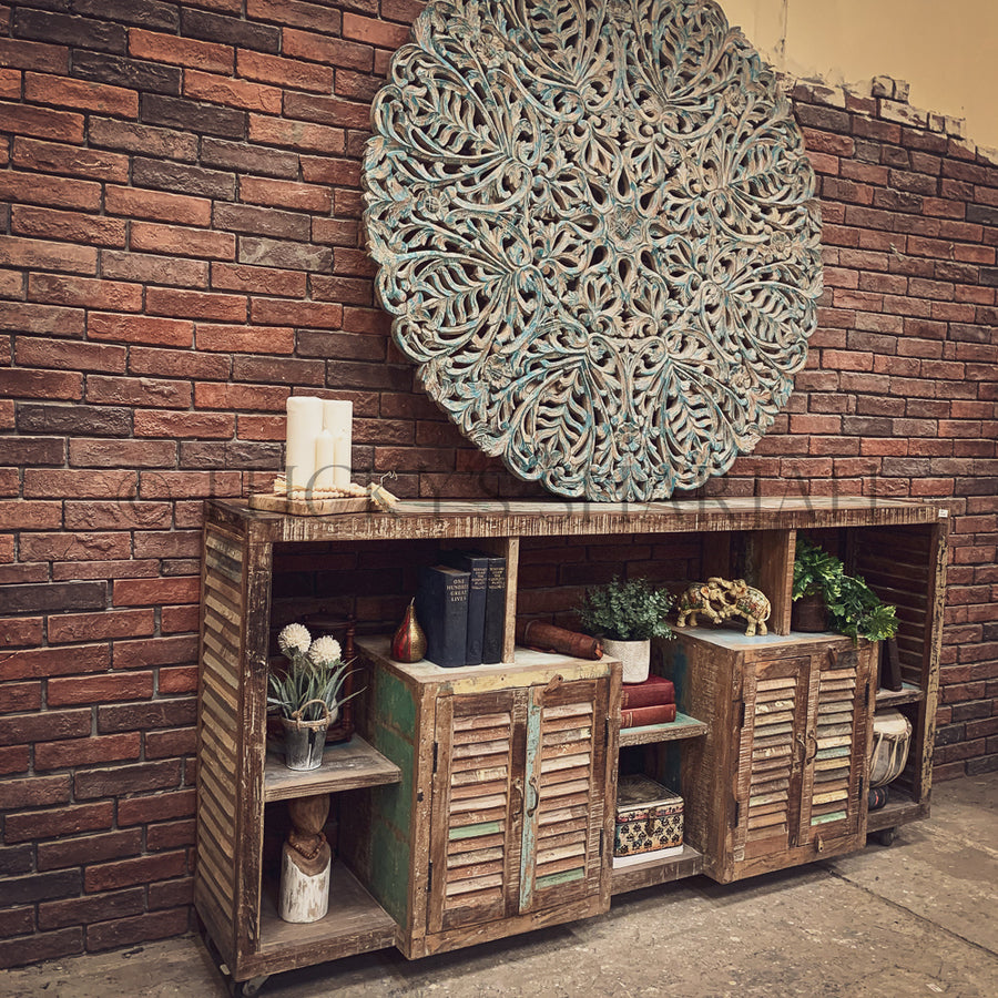 Recycle Design shutter sectional sideboard | Lucky Furniture & Handicrafts.