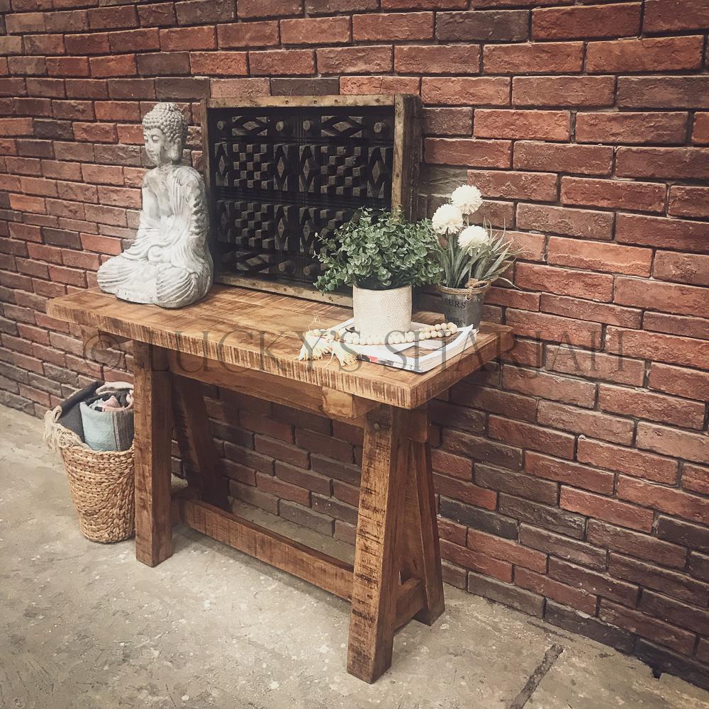 Barn Style Console Table | Lucky Furniture & Handicrafts.