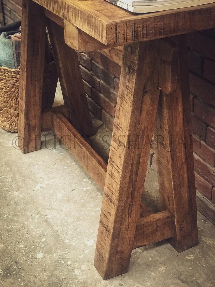 Barn Style Console Table | Lucky Furniture & Handicrafts.