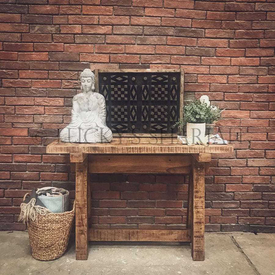 Barn Style Console Table | Lucky Furniture & Handicrafts.