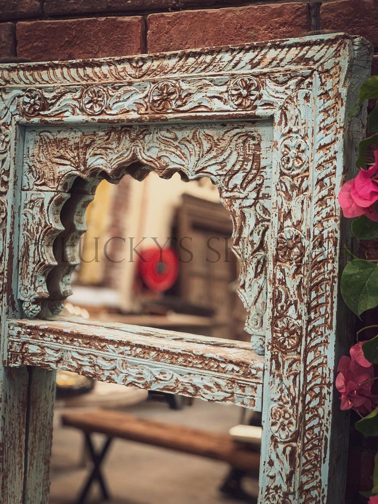 Carved boho console | Lucky Furniture & Handicrafts.