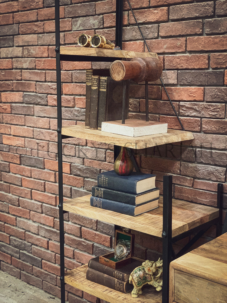 Suspended Bookshelf industrial | Lucky Furniture & Handicrafts.