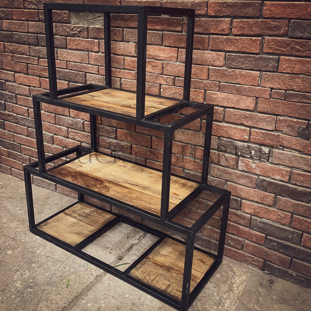 Sectional Iron Bookshelf | Lucky Furniture & Handicrafts.