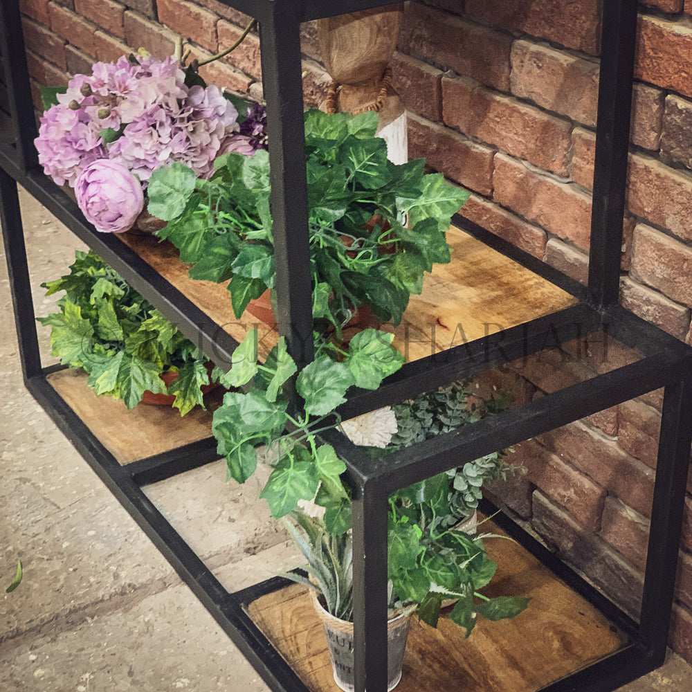 Sectional Iron Bookshelf | Lucky Furniture & Handicrafts.