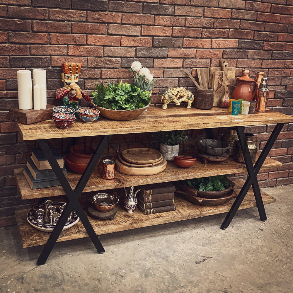 X design console | Lucky Furniture & Handicrafts.