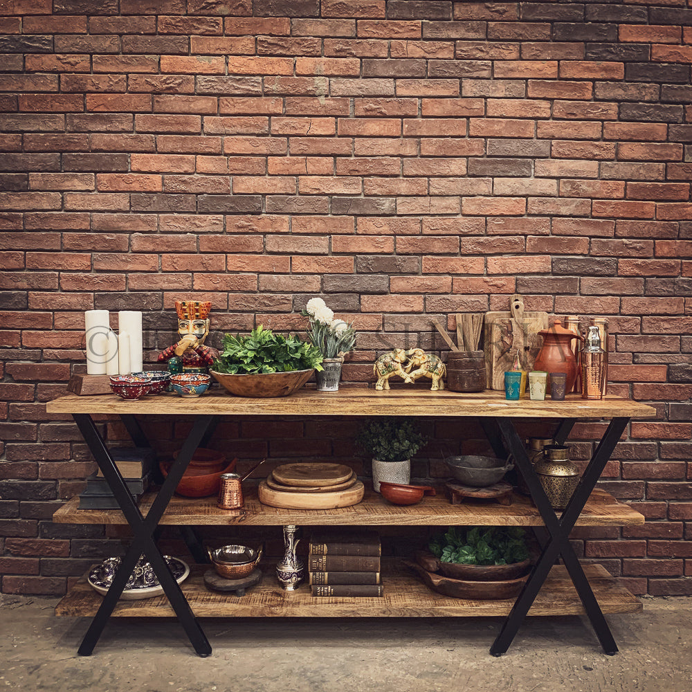X design console | Lucky Furniture & Handicrafts.