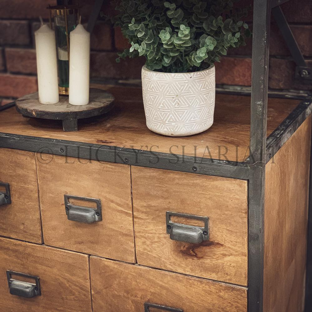 "Library" Narrow bookshelf | Lucky Furniture & Handicrafts.